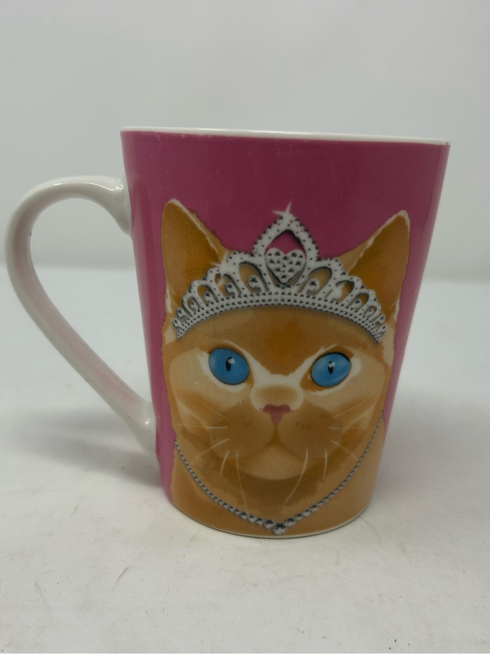 Christopher Vine Mug - Australia Presents THE MOB - Cat with Crown Pink